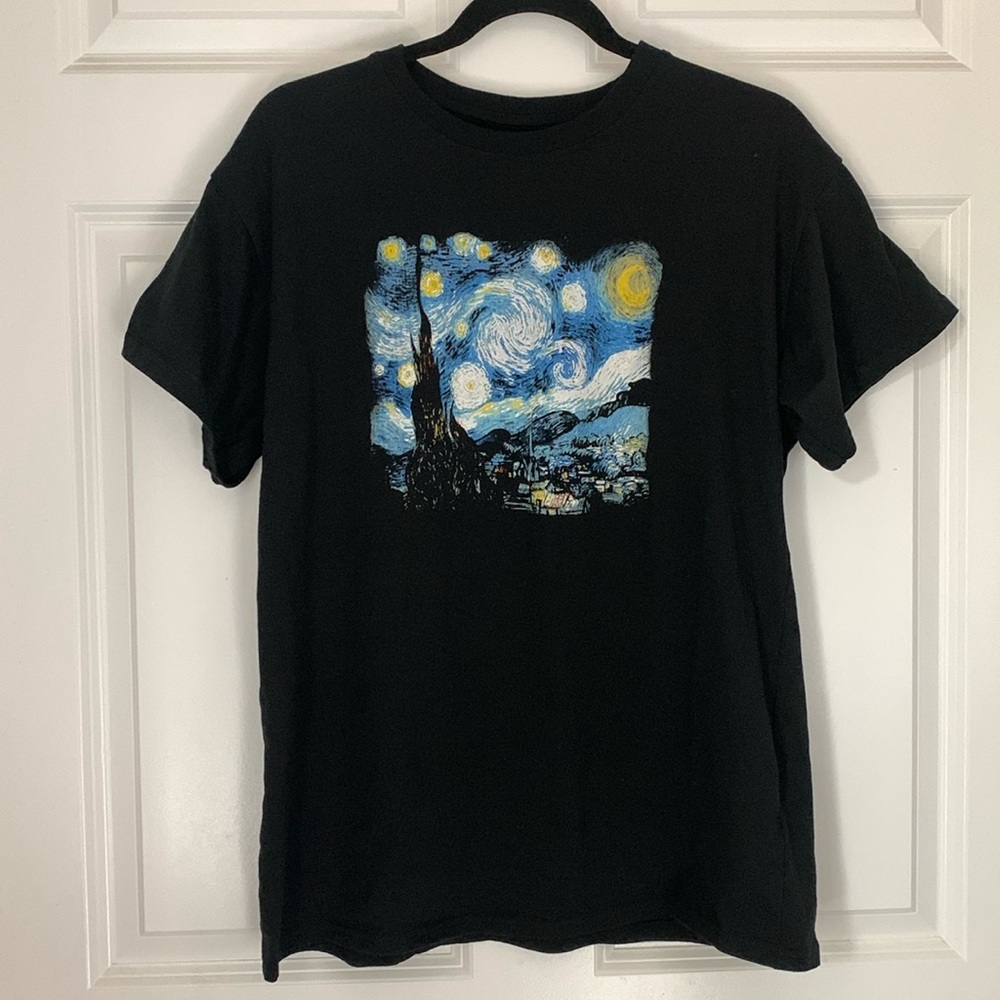 Starry Night graphic tee